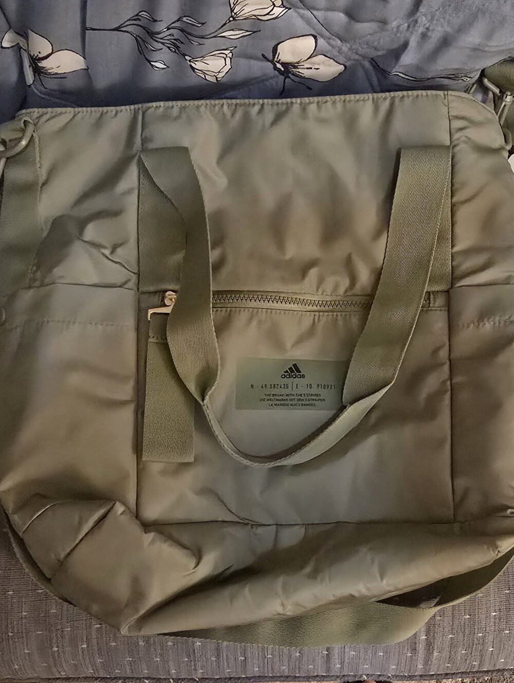 adidas Olive Green All Me 2 Tote Bag